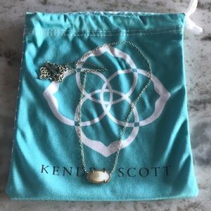 Kendra Scott “Elisa” Necklace in Ivory